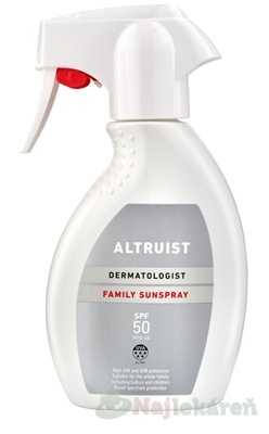 ALTRUIST ROD OPALOVACI SPREJ SPF 50
