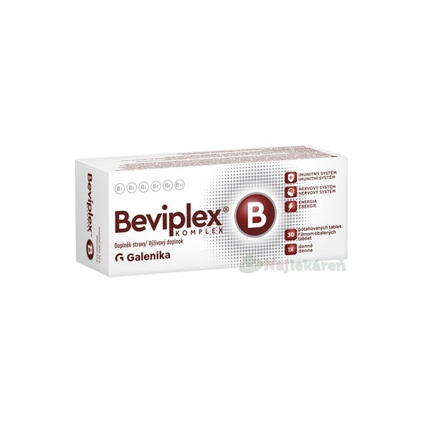 Beviplex B komplex tablety 30tbl