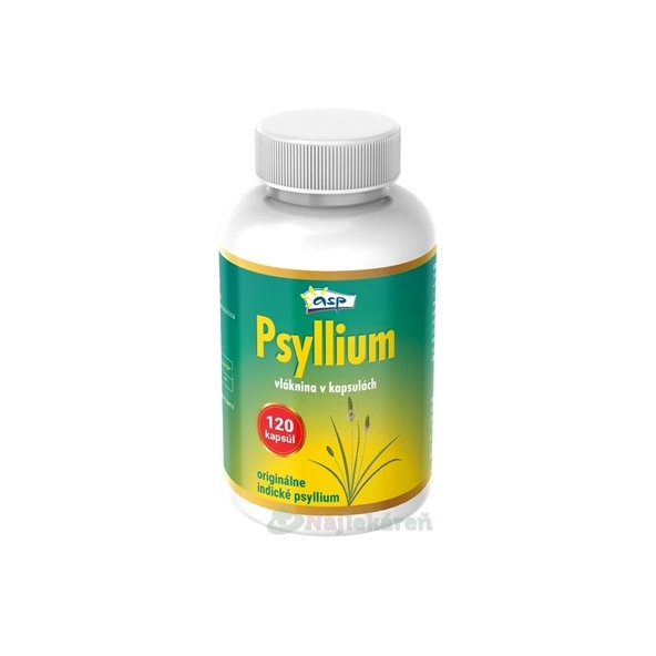 Asp Psyllium vláknina 120 kapsúl
