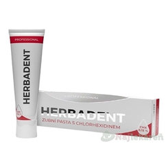 HERBADENT Profesional zubná pasta s CHX 0,12% 40g