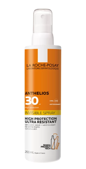 LA ROCHE-POSAY Anthelios SHAKA Ultraľahký sprej pre citlivú pokožku SPF 30 200ml