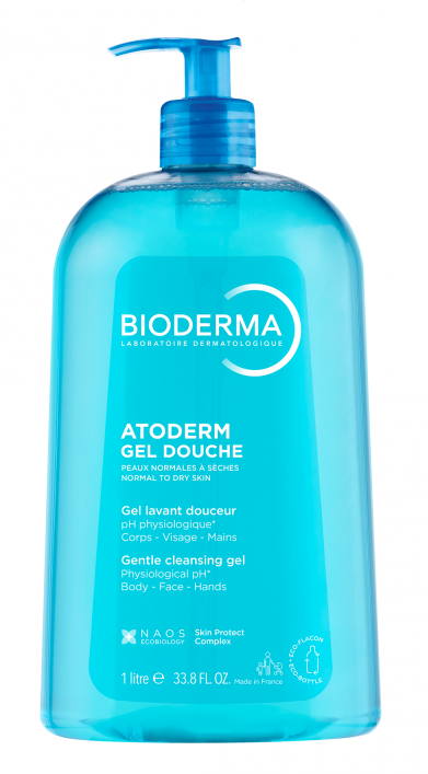 Bioderma Atoderm jemný sprchový gél pre suchú a citlivú pokožku 1000 ml