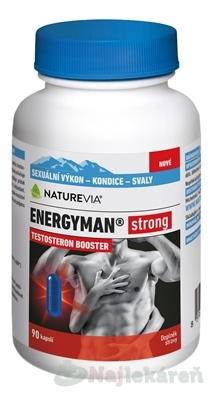 NatureVia Energyman kapsuly pre mužov 90 cps kúpite na Najlekaren.eu