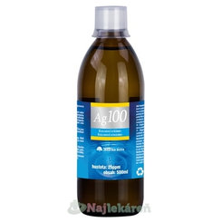 Pharma Activ Koloidné striebro Ag100 hustota 25ppm 500 ml