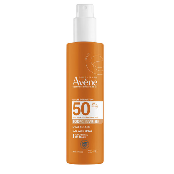 AVENE Sprej SPF 50 na tvár a telo 200ml