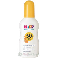 HiPP BABYSANFT Ochrana proti slnku SPF50+ sprej 150 ml