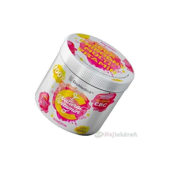 EkoMedica SK Natural Vitamin C prášok 250 g
