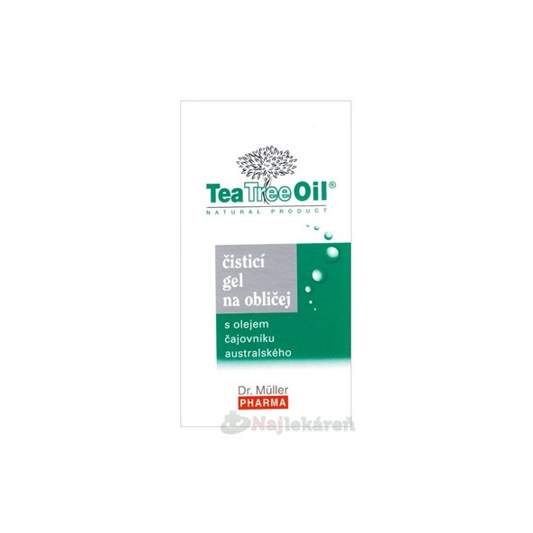 Dr. Müller Tea Tree Oil Čistiaci gél na tvár 200 ml
