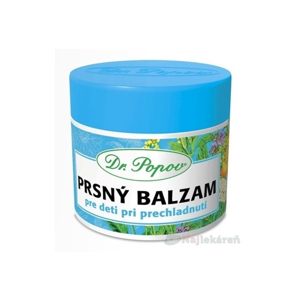Dr. Popov Prsný balzam pre deti 50 ml