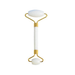 Masážny roller na tvár z bieleho mramoru Venoc