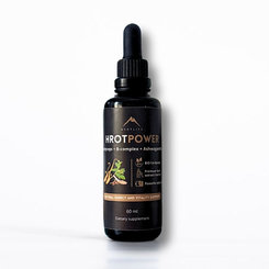 Hrotlife Hrotpower tinktúra z Cordyceps + B-komplex + Ashwagandha 60ml