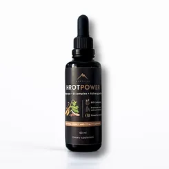 Hrotlife Hrotpower tinktúra z Cordyceps + B-komplex + Ashwagandha 60ml