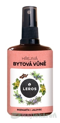 LEROS HREJIVÁ BYTOVÁ VÔŇA ROZMARÍN & BORIEVKA bytový parfum, rozprašovač 100 ml kúpite na Najlekaren.eu