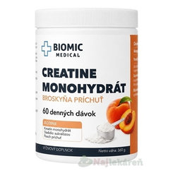 BIOMIC Creatine monohydrát broskyňa 360 g