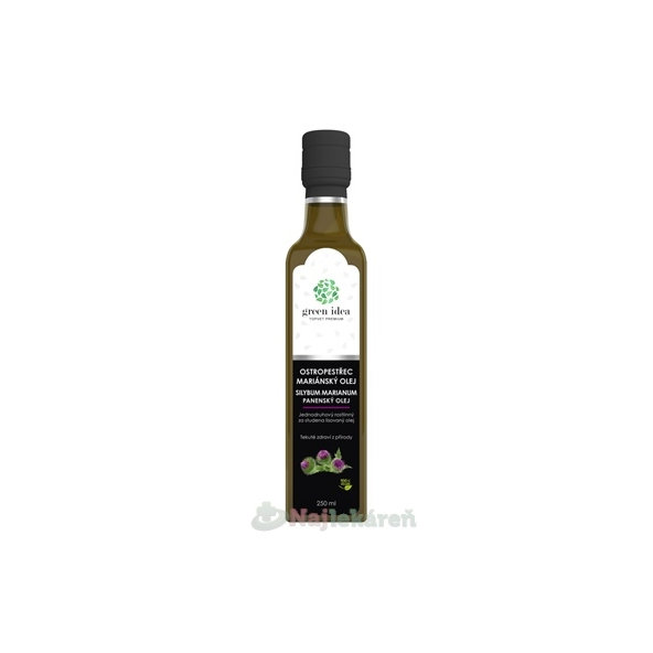 Green Idea PESTREC mariánsky - Silybum marianum olej 250 ml