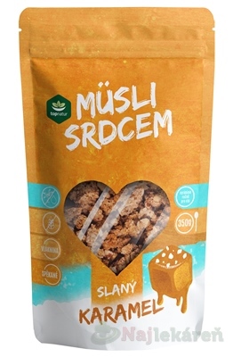 TOPNATUR Müsli srdcom slaný karamel 350 g kúpite na Najlekaren.eu