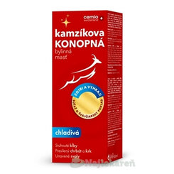 Cemio Kamzíkova konopná masť chladivá limitovaná edícia 200 ml