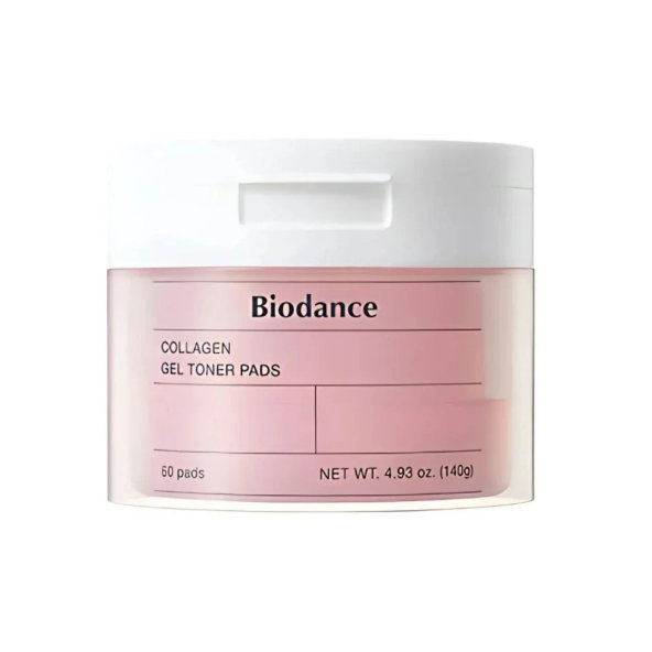 BIODANCE Collagen Gel Toner Pads Gélové vankúšiky s kolagénom 60ks