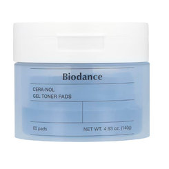 BIODANCE Cera-Nol Gel Toner Pads Gélové hydratačné vankúšiky na tvár 60ks