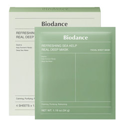 BIODANCE Refreshing Sea Kelp Real Deep hydrogélová maska sada 4x34g