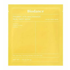 BIODANCE Radiant Vita Niacinamide Real Deep Mask rozjasňujúca maska 34g