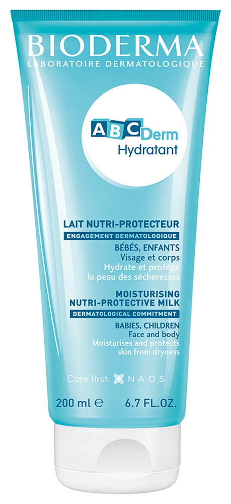 Bioderma ABCDerm Hydratant hydratačné mlieko na tvár a telo 200 ml