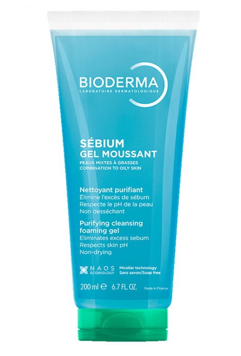 Bioderma Sébium Gel moussant tuba 200 ml
