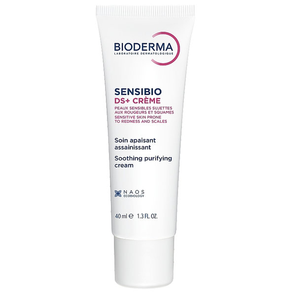BIODERMA Sensibio DS+ upokojujúci krém proti začervenaniu a šupinám 40ml