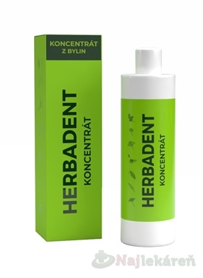 HERBADENT KONCENTRÁT bylinnej ústnej vody 250 ml kúpite na Najlekaren.eu