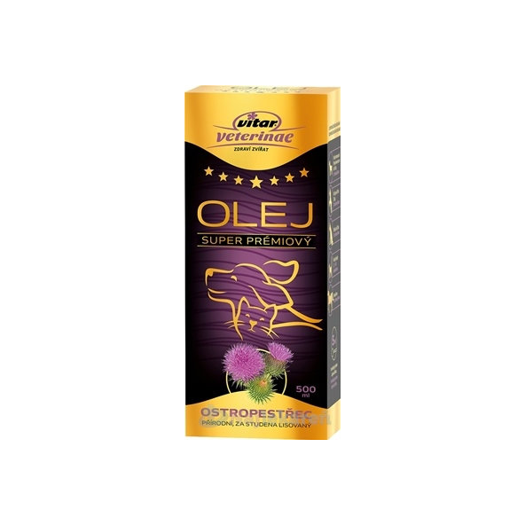 VITAR Veterinae OSTROPESTRECOVÝ OLEJ 500 ml