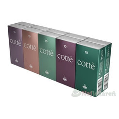 Cotté Papierové vreckovky 3-vrstvové 10x10 ks