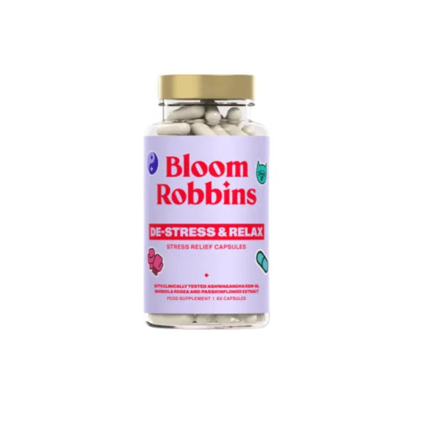 Bloom Robbins STRESS no more Vitamíny proti stresu s Ashwagandhou 60ks