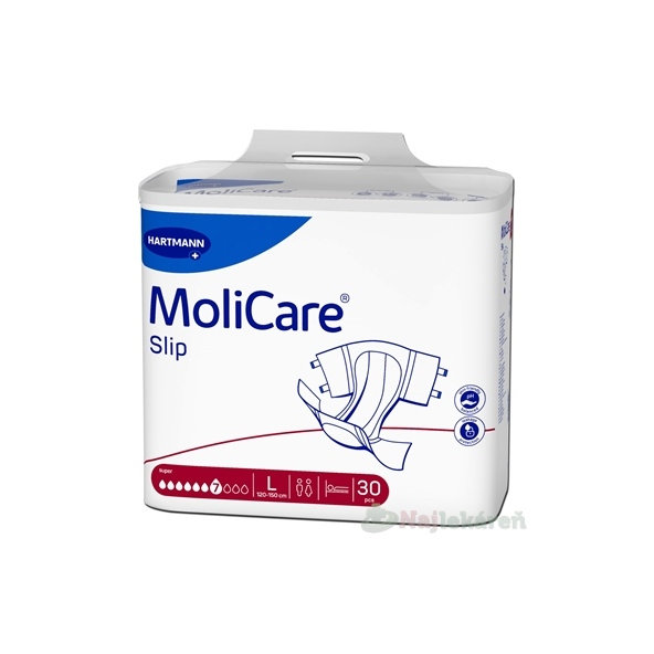 MoliCare Slip Super 7 kvapiek L 120-150 cm 30 ks