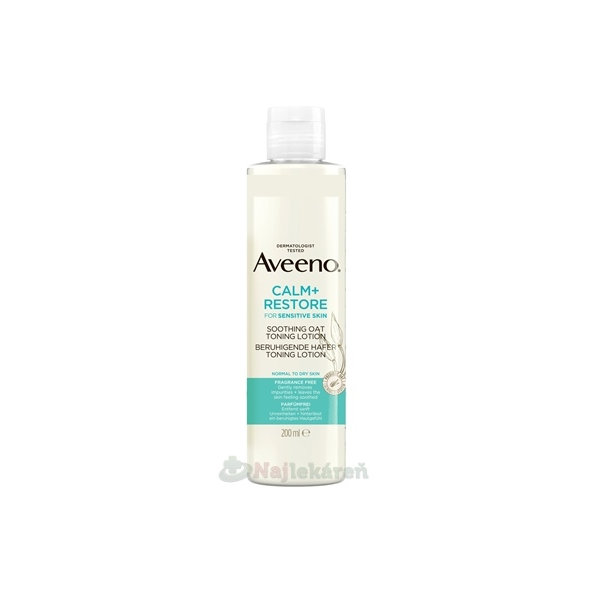 Aveeno CALM+RESTORE upokojujúci toner s ovsom 200ml
