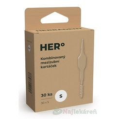 HERBADENT HERO medzizubné kefky S 30ks