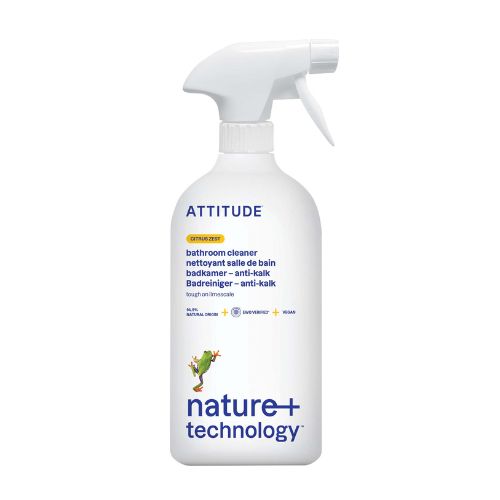 ATTITUDE Čistič na kúpeľne s vôňou citrónovej kôry s rozprašovačom 800 ml