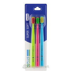 PLUS LEKÁREŇ SUPER SOFT 3650 kit zubná kefka 3 ks