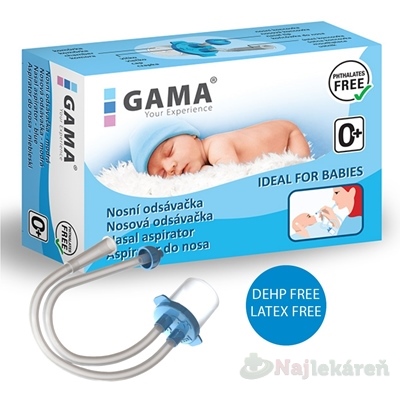GAMA NOSOVÁ ODSÁVAČKA  modrá