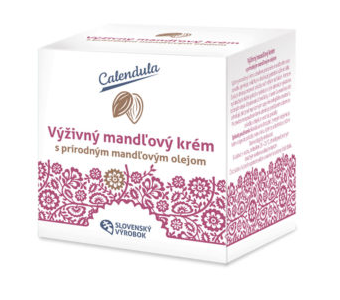 Calendula VÝŽIVNÝ MANDĽOVÝ KRÉM, na suchú a citlivú pleť, 40 ml kúpite na Najlekaren.eu