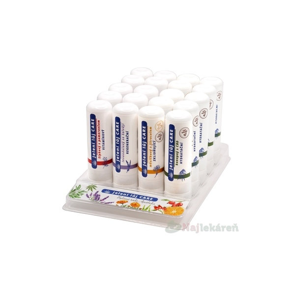 Jelení loj CARE SADA rôzne druhy 20×4,5g