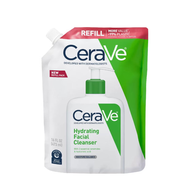 CeraVe Refill Hydratačná čistiaca emulzia náhradná náplň 473ml