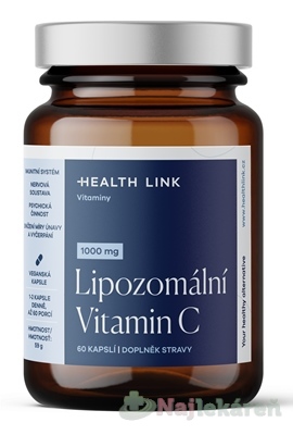 HEALTH LINK Lipozomálny vitamín C 60 kapsúl kúpite na Najlekaren.eu