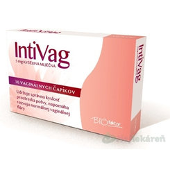 INTIVAG VAGINALNE CAPIKY 10KS BIOFAKTOR
