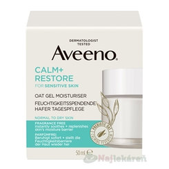 Aveeno CALM+RESTORE Hydratačný pleťový gél s ovsom 50ml
