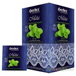 HERBEX MÄTA z myjavských kopaníc nálevové vrecúška 20x1,5 g