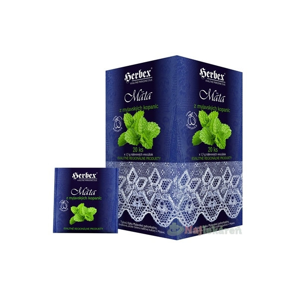 HERBEX MÄTA z myjavských kopaníc nálevové vrecúška 20x1,5 g