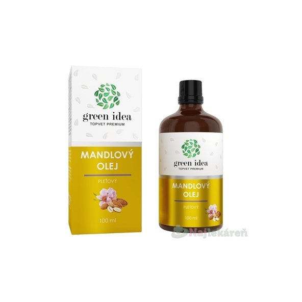 Green Idea MANDĽOVÝ OLEJ pleťový 100 ml