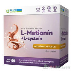 PLUS LEKÁREŇ L-Methionine + L-cysteín 90 kapsúl