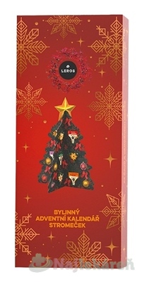 LEROS Bylinný adventný kalendár Stromček 6 set