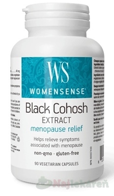 WomenSense Black Cohosh pri menopauze 90 kapsúl